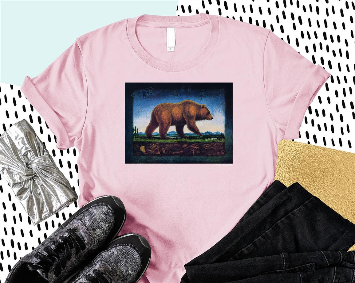 Monte Dolack Great Bear T-shirt-Art