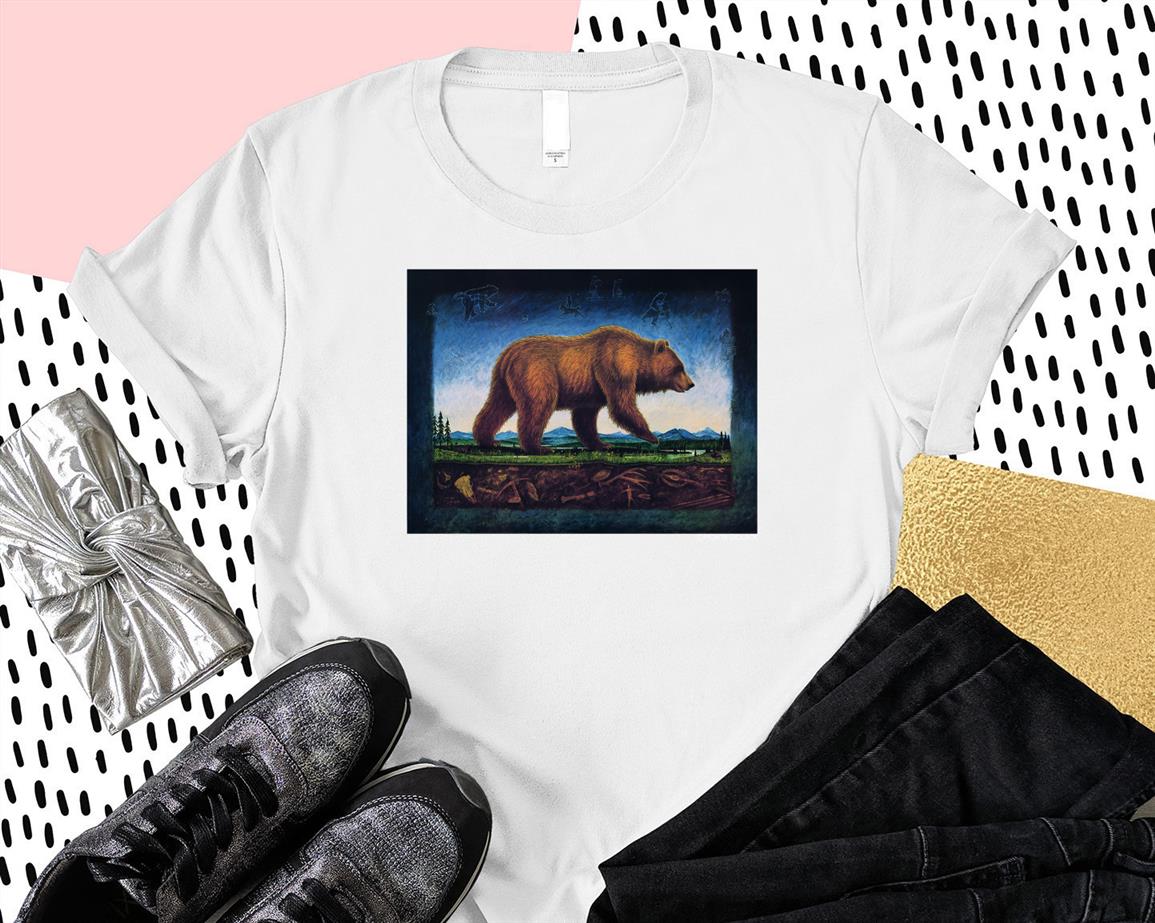 Monte Dolack Great Bear T-shirt-Art